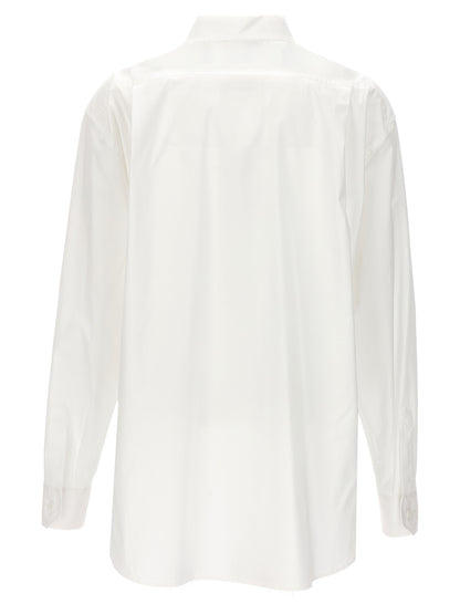 Camicia Moschino in cotone bianco