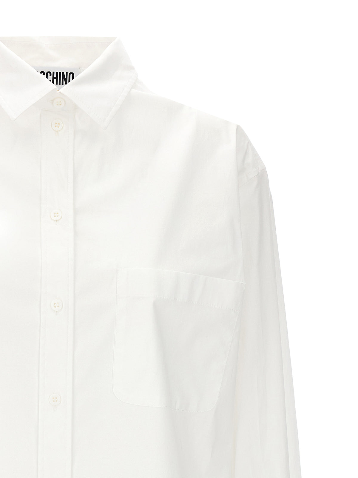Camicia Moschino in cotone bianco