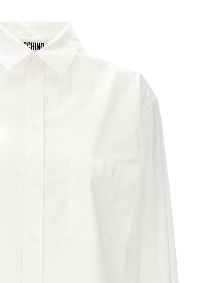 Camicia Moschino in cotone bianco