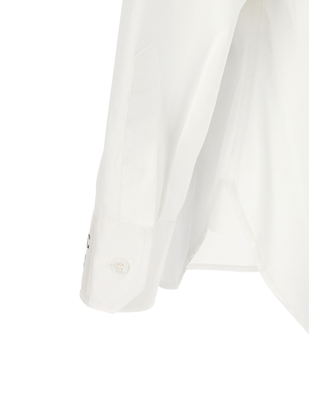 Moschino witte katoenen blouse
