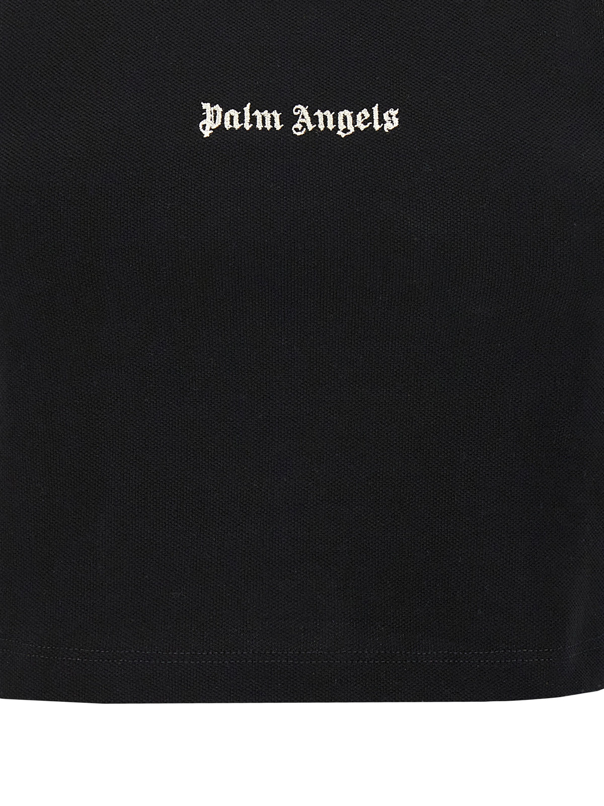 Reggiseno sportivo bicolore in cotone Palm Angels