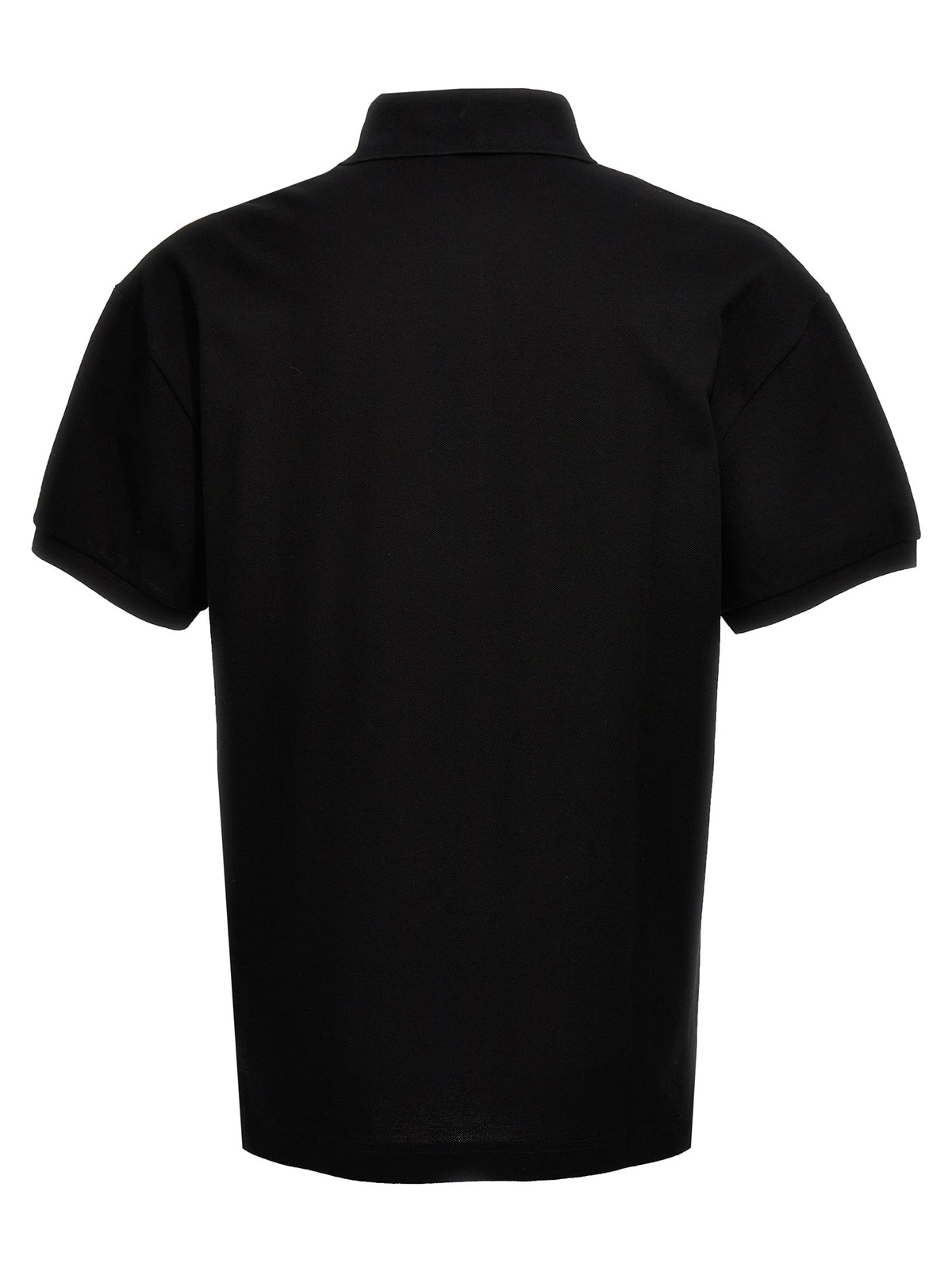 Palm Angels Polo en polyester noir