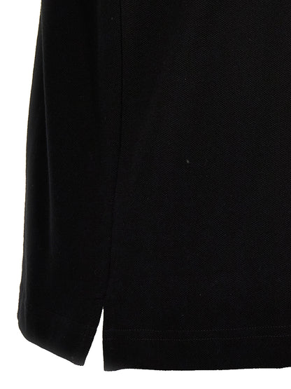 Palm Angels Polo en polyester noir