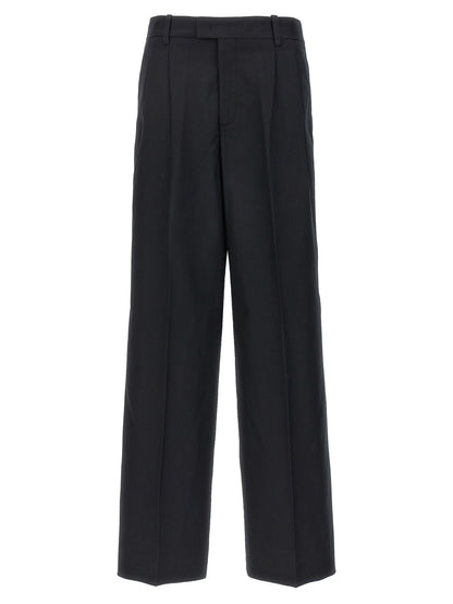 Pantaloni casual neri in cotone Armarium
