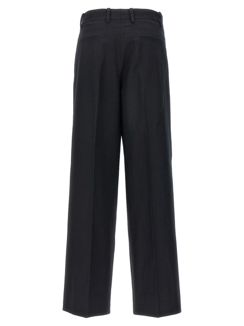 Pantalones casuales Armarium de algodón negro