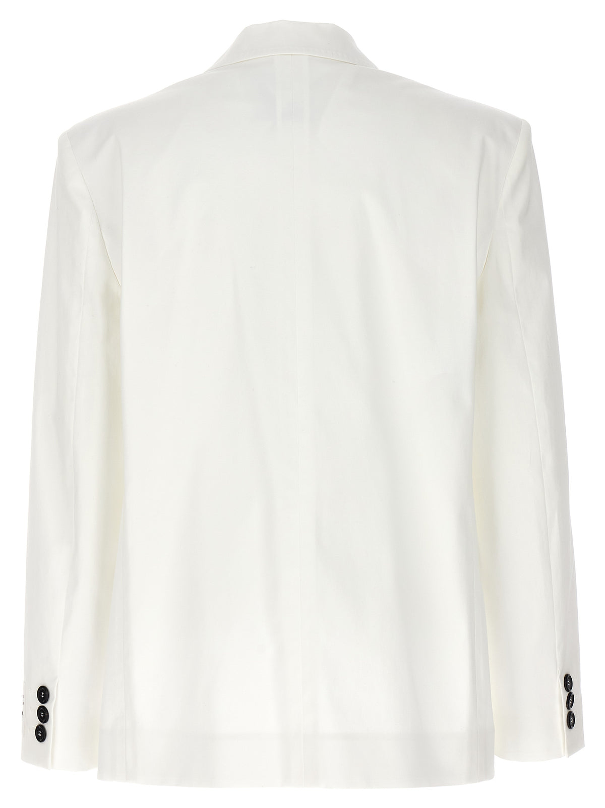 Blazer Moschino in cotone bianco