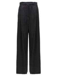 Max Mara Black Silk Casual Pants