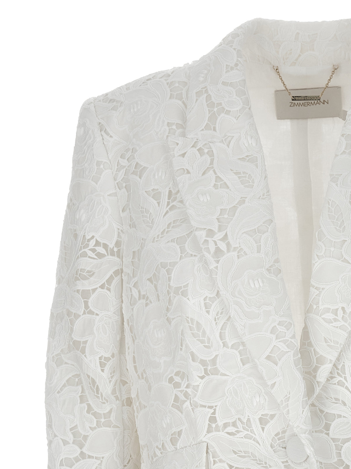 Blazer Zimmermann in poliestere bianco