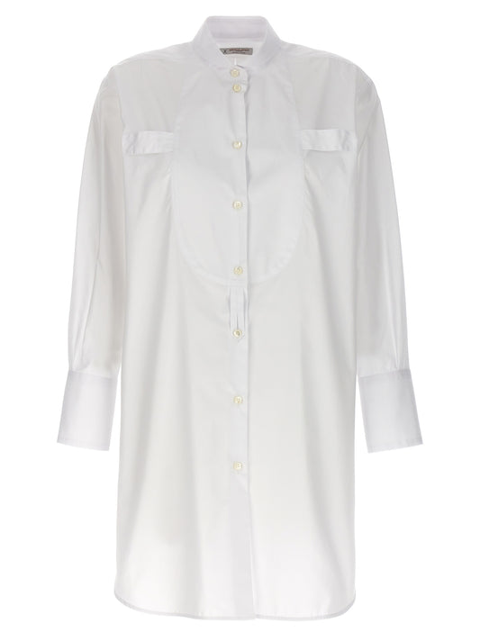 Chemisier blanc en coton Alberto Biani
