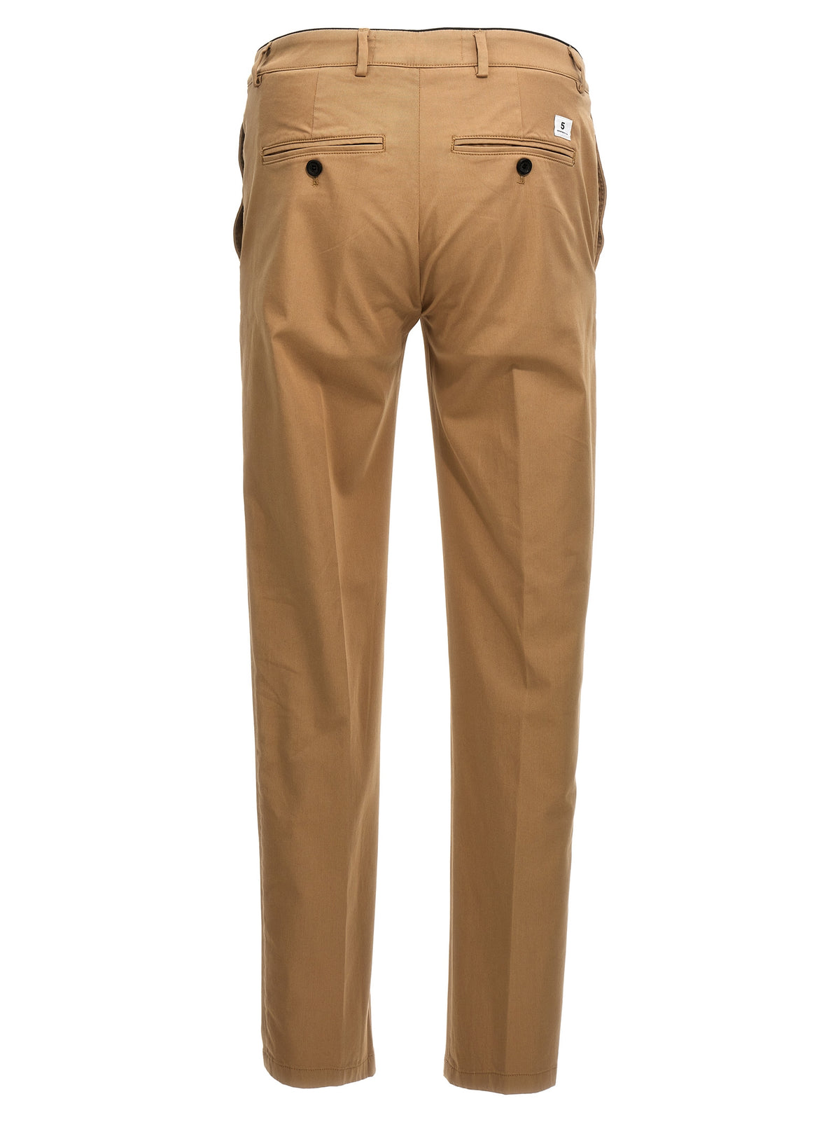 Pantalón informal de algodón beige de Department 5