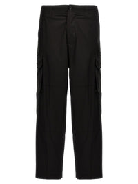Department 5 Black Cotton Cargo Pants