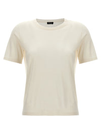 T-shirt Kiton en cachemire blanc