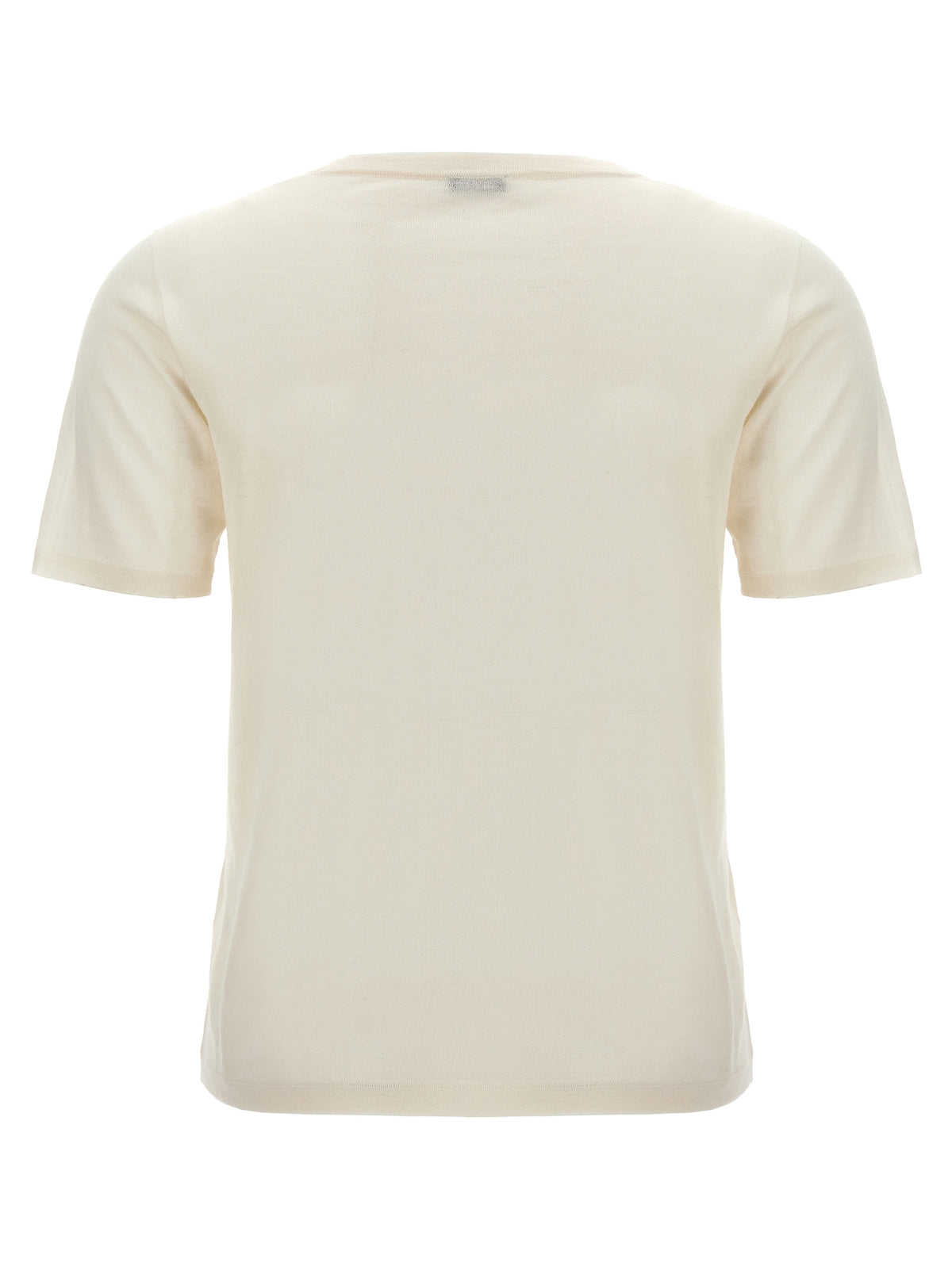 T-shirt Kiton en cachemire blanc