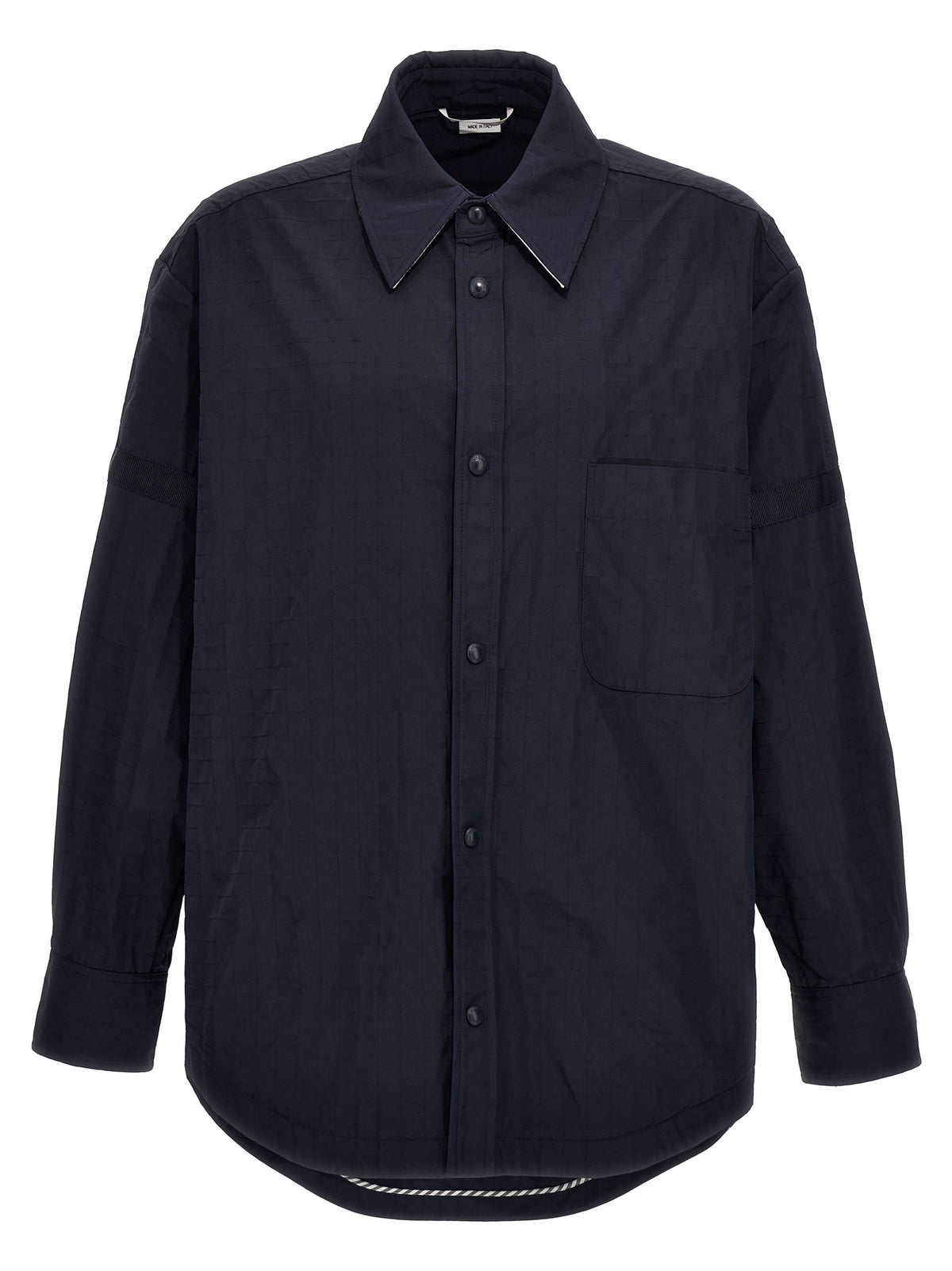 Camicetta in poliammide blu Thom Browne