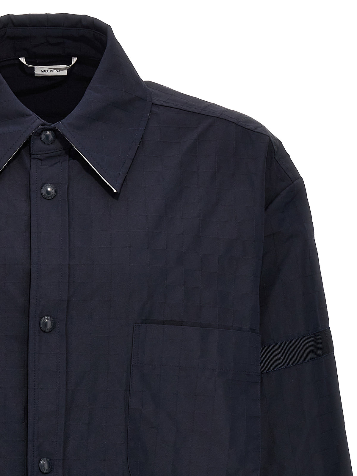 Camicetta in poliammide blu Thom Browne