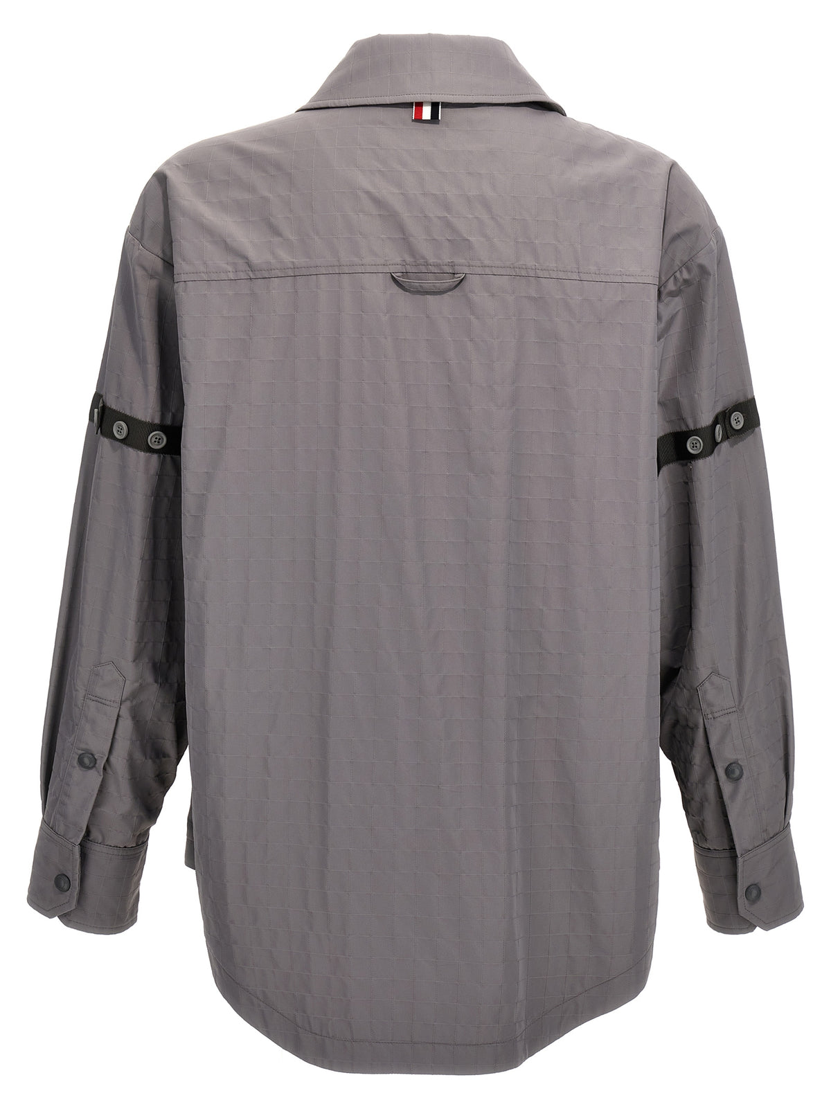 Camicetta Thom Browne in poliammide grigio