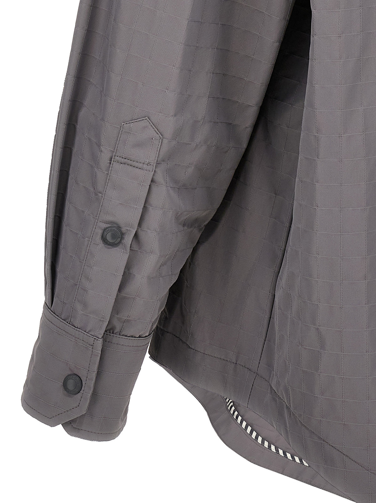 Camicetta Thom Browne in poliammide grigio