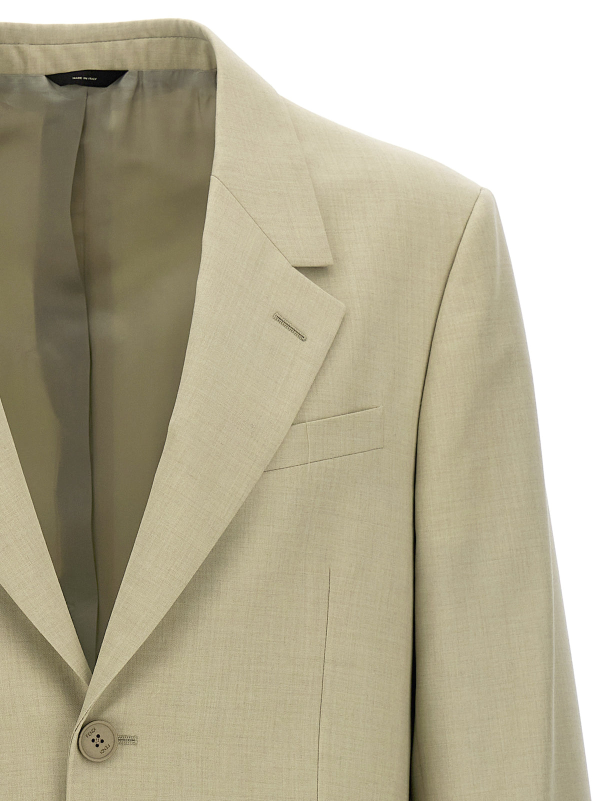 Blazer Fendi de lana virgen beige
