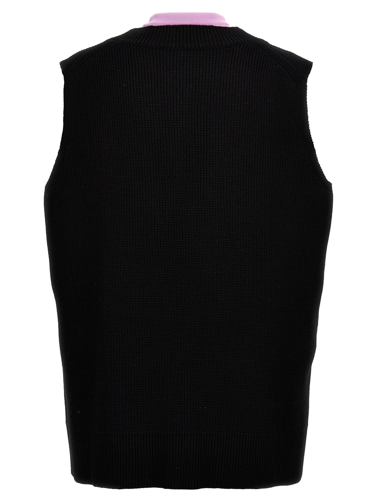 Jil Sander jersey de lana multicolor sin mangas