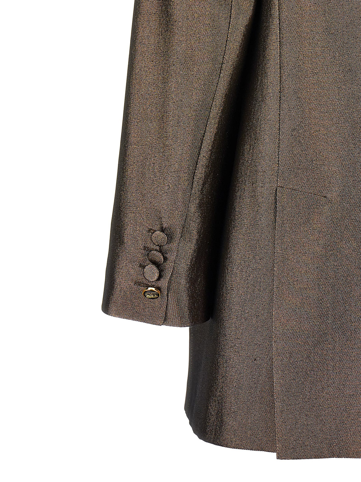 Max Mara Bruine Zijden Blazer