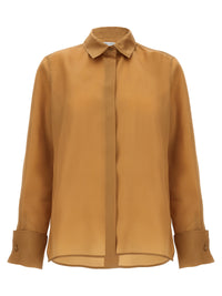 Chemisier en soie beige Max Mara