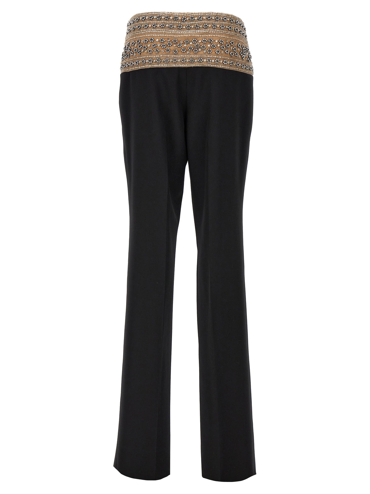 Pantalon de costume Stella McCartney en laine noire