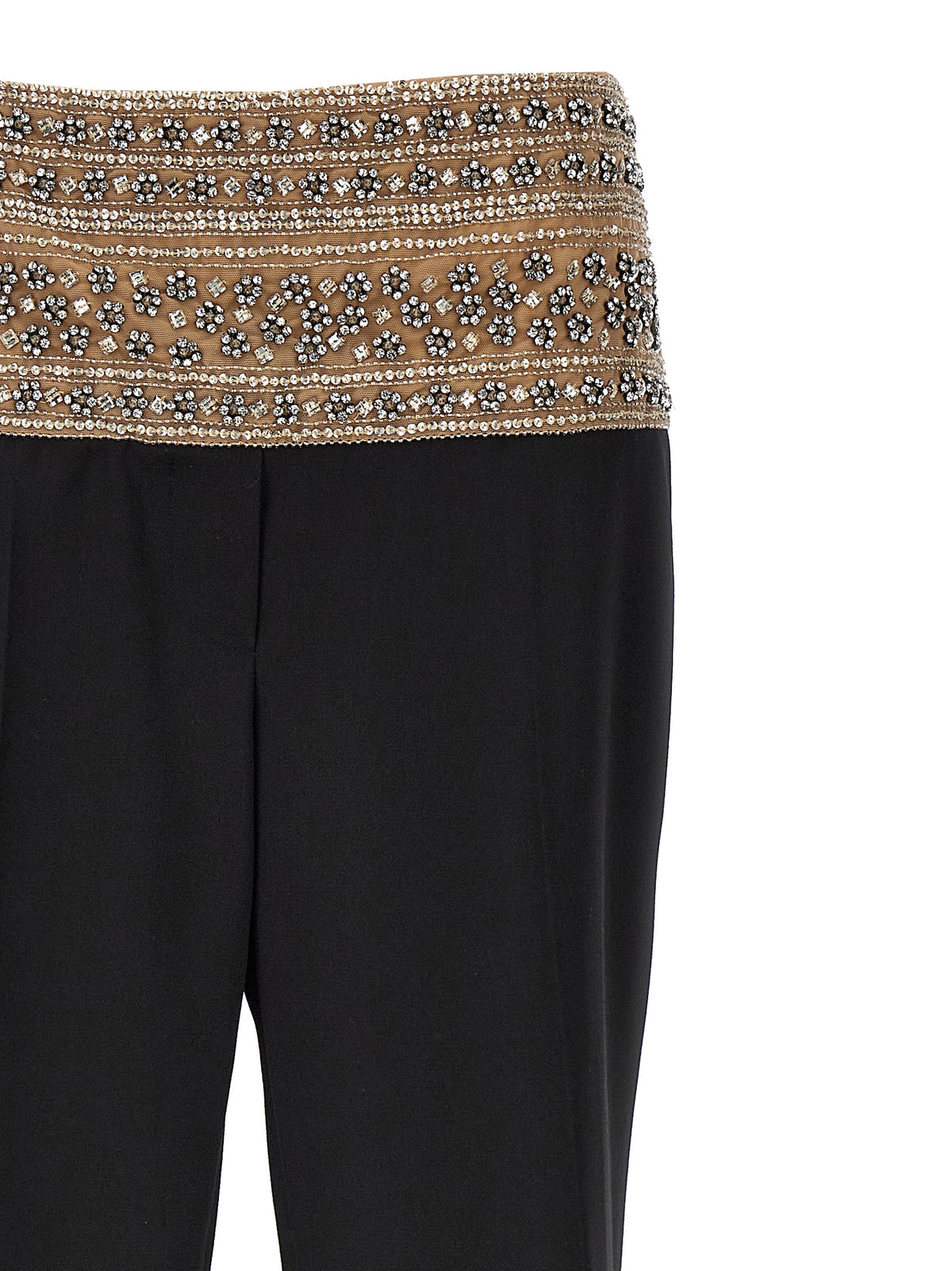 Pantalon de costume Stella McCartney en laine noire