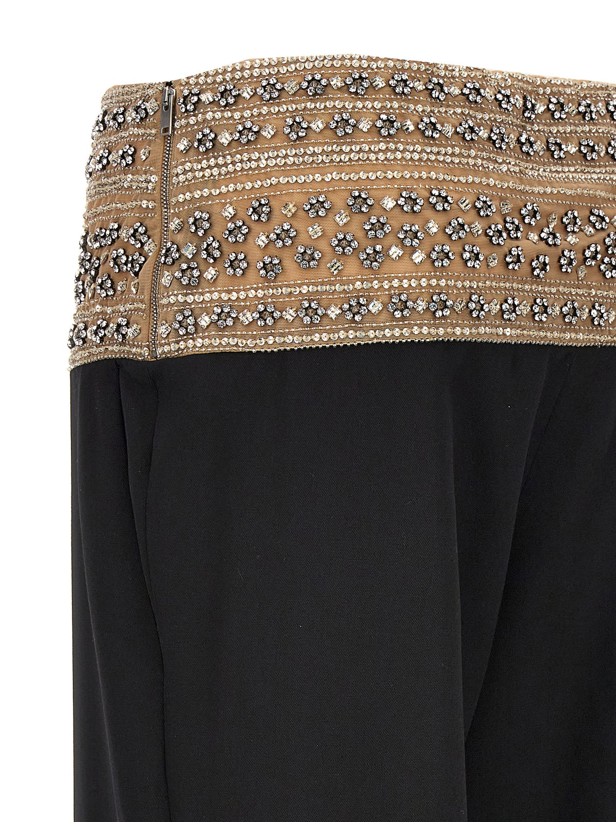 Pantalon de costume Stella McCartney en laine noire