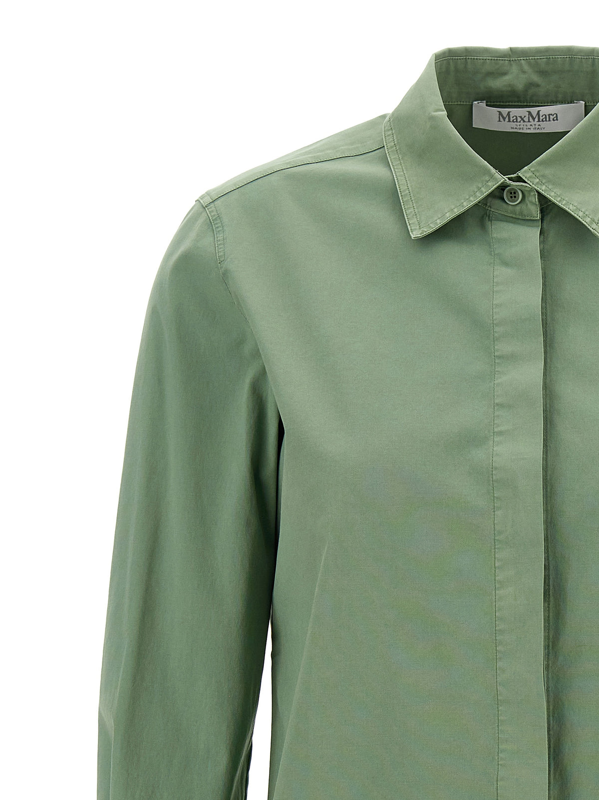 Max Mara Tweekleurige Katoenen Blouse