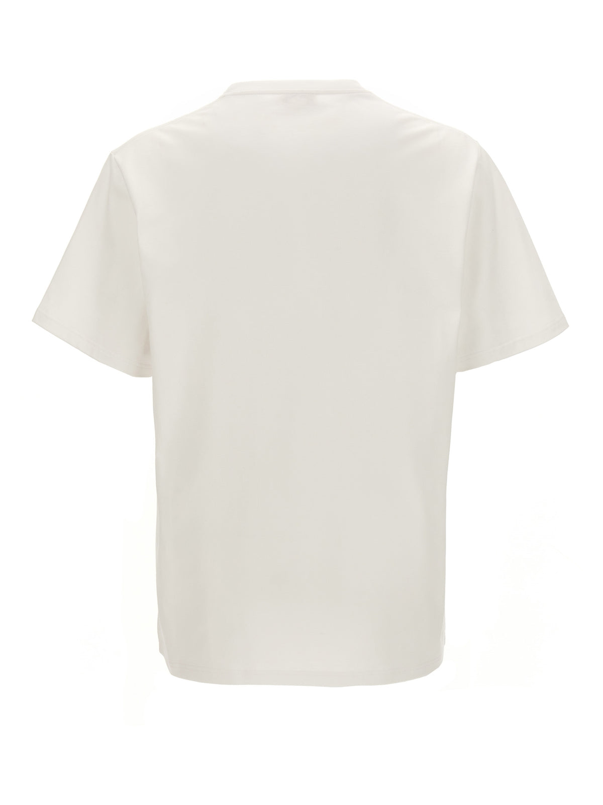 Alexander McQueen Zweifarbiges Baumwoll-T-Shirt