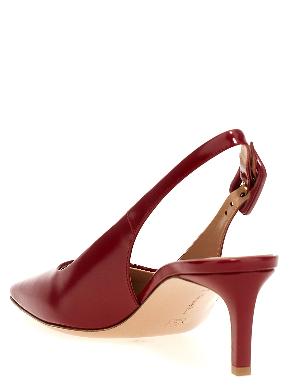 Décolleté con tacco medio in pelle di capra multicolor Gianvito Rossi