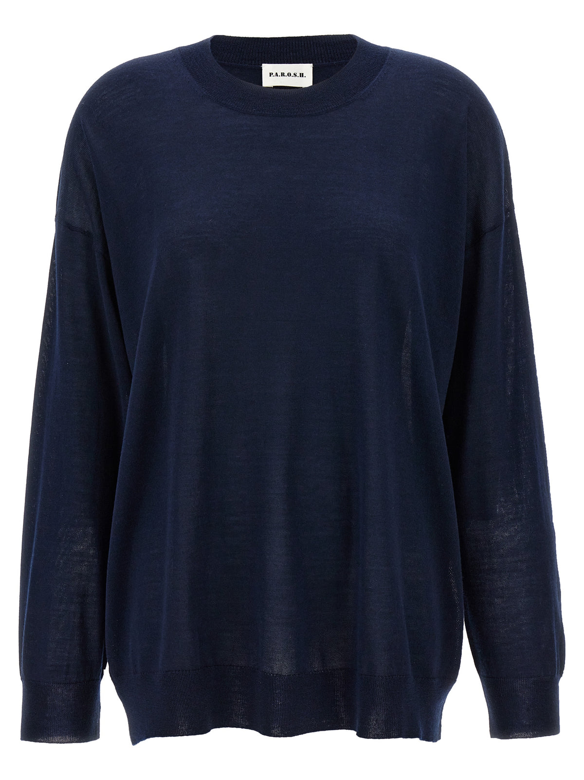 P.A.R.O.S.H. Blauwe wollen cardigan