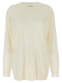 P.A.R.O.S.H. White Wool Cardigan