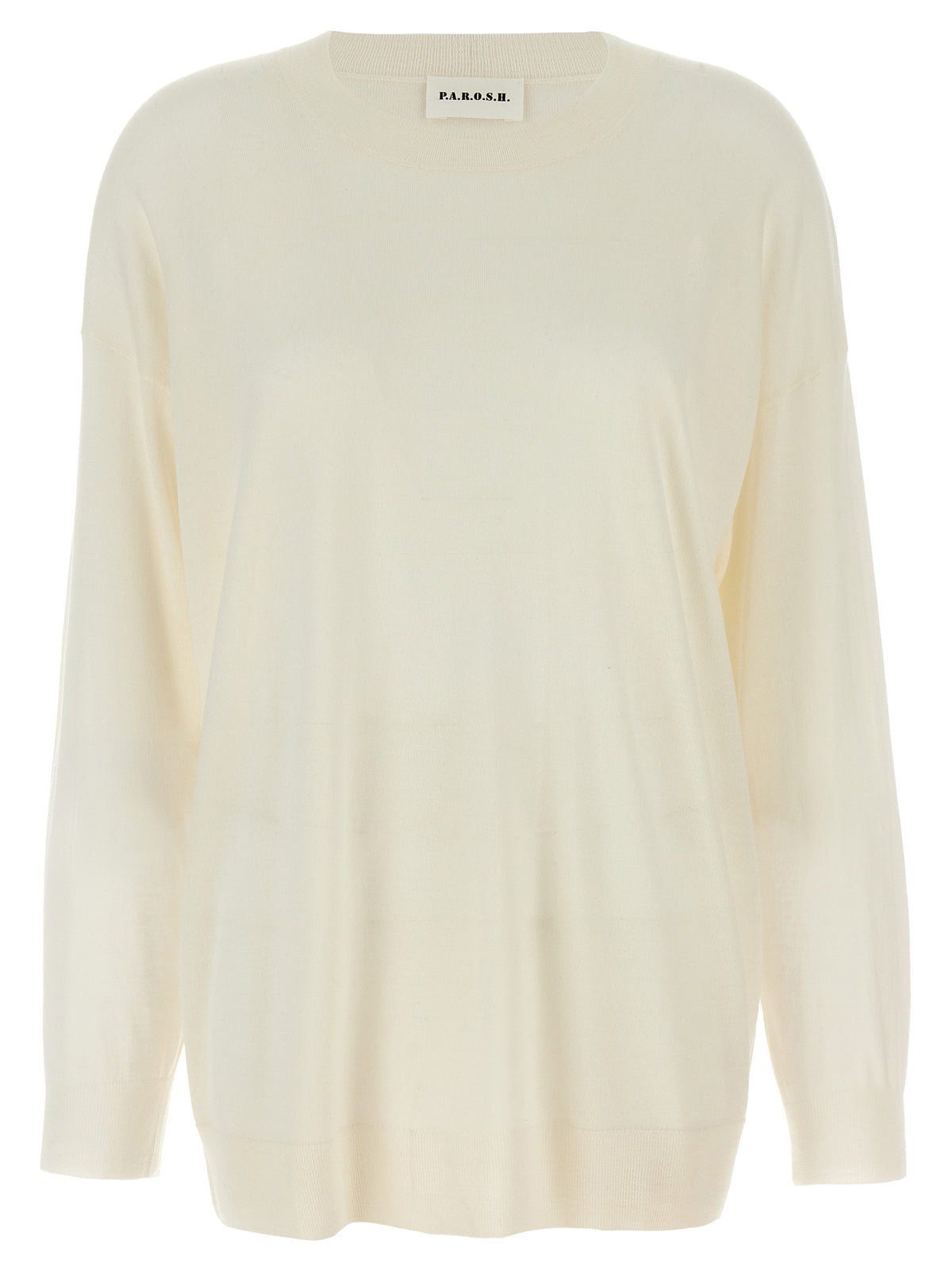 P.A.R.O.S.H. witte wollen cardigan