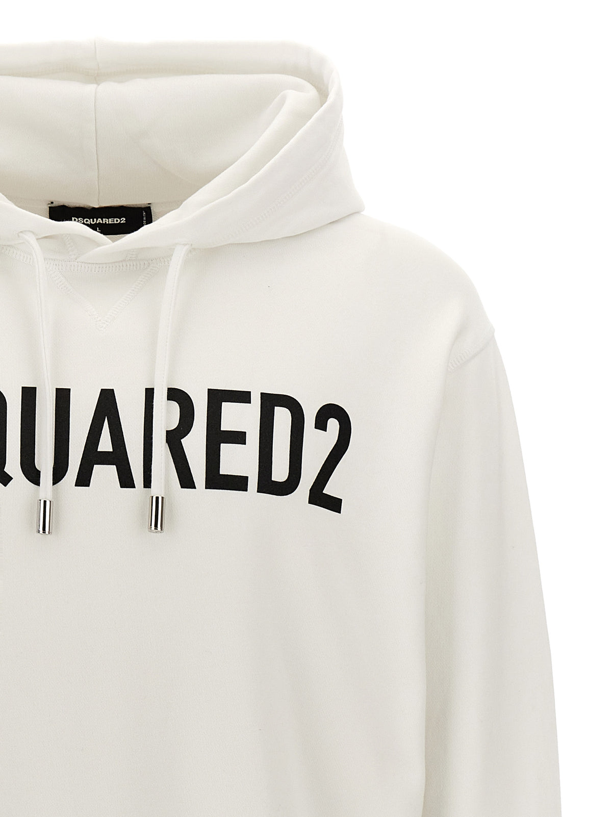 Felpa Bicolore in Cotone Dsquared²