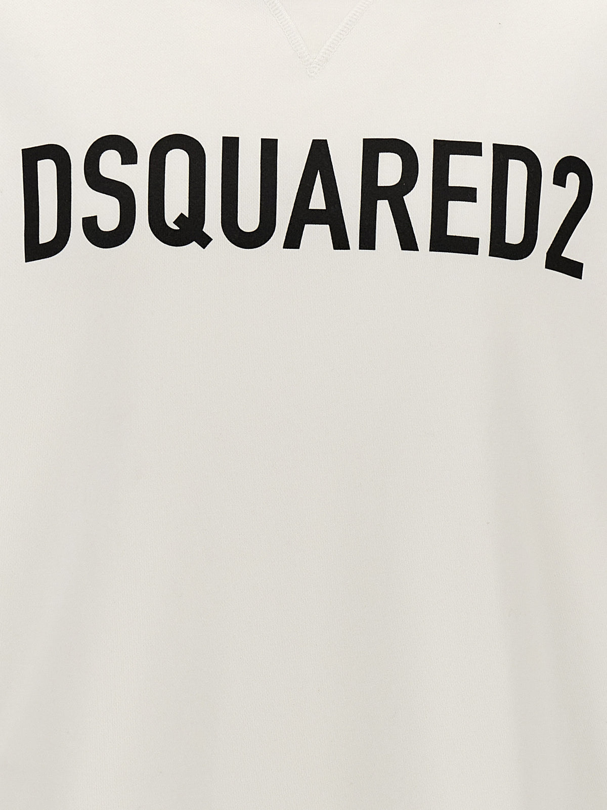 Felpa Bicolore in Cotone Dsquared²