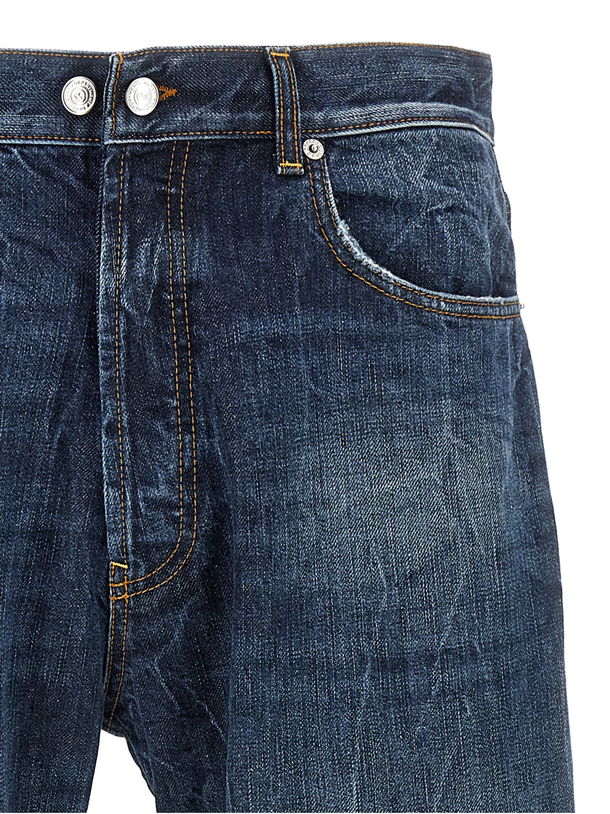 Jeans in denim di cotone blu Department 5