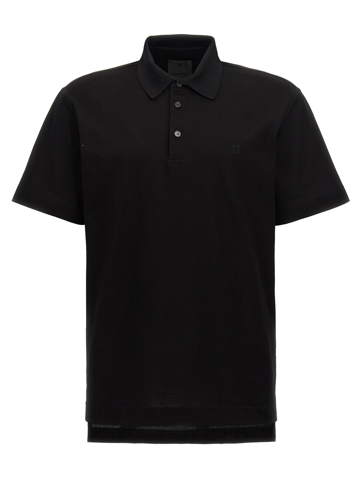 Polo Givenchy in cotone nero