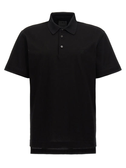 Polo Givenchy in cotone nero
