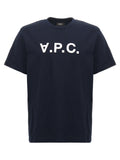 A.P.C. Blå T-shirt i Bomull