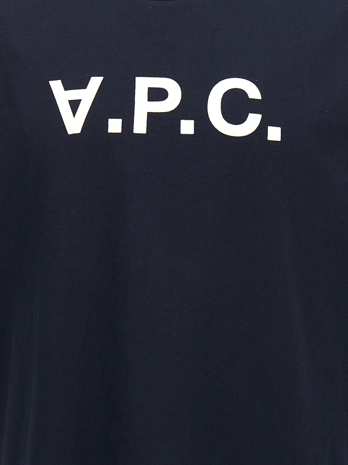 A.P.C. Blauw Katoenen T-Shirt