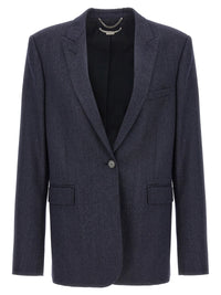 Stella McCartney Blue Viscose Blazer