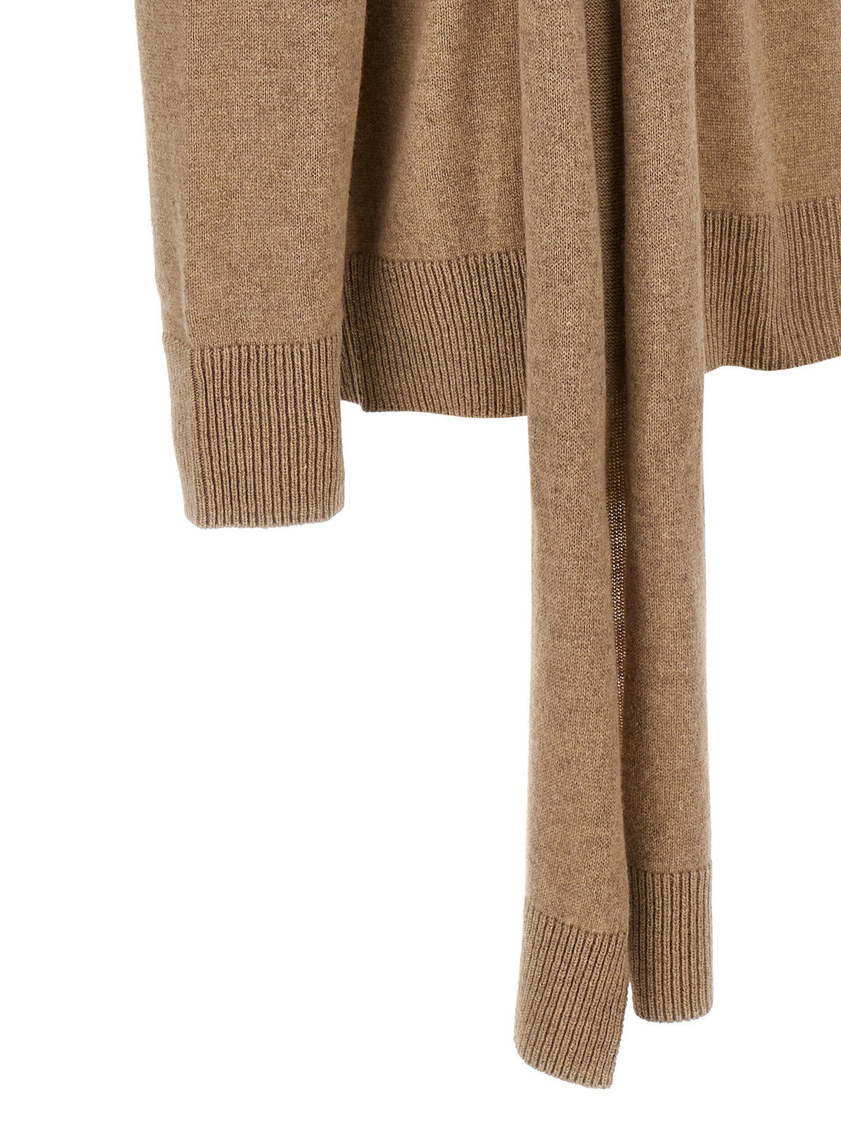 Stella McCartney beige kofta i kashmir