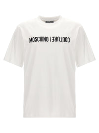 Moschino Bicolor Cotton T-Shirt