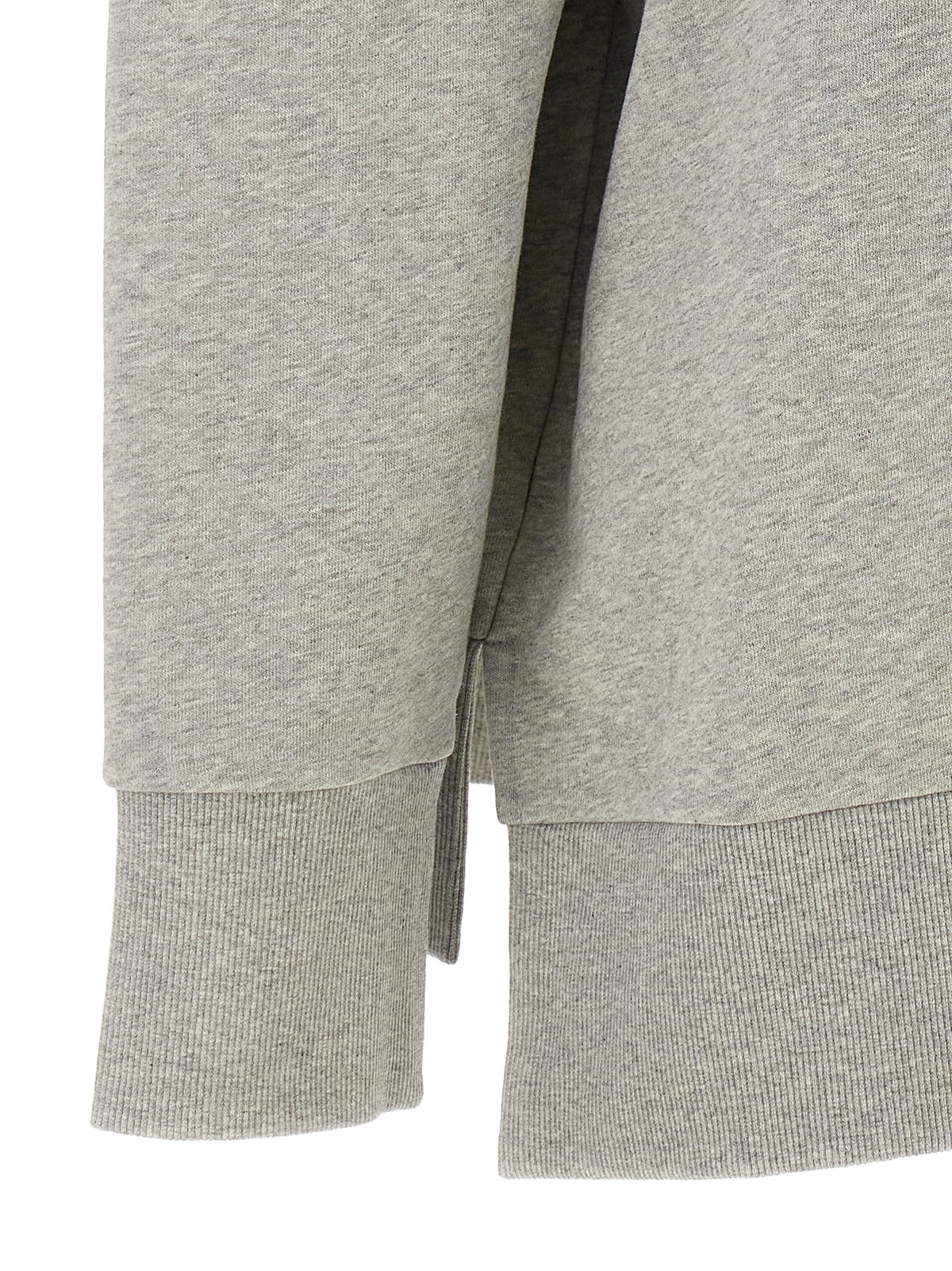 Felpa in cotone grigia Stella McCartney