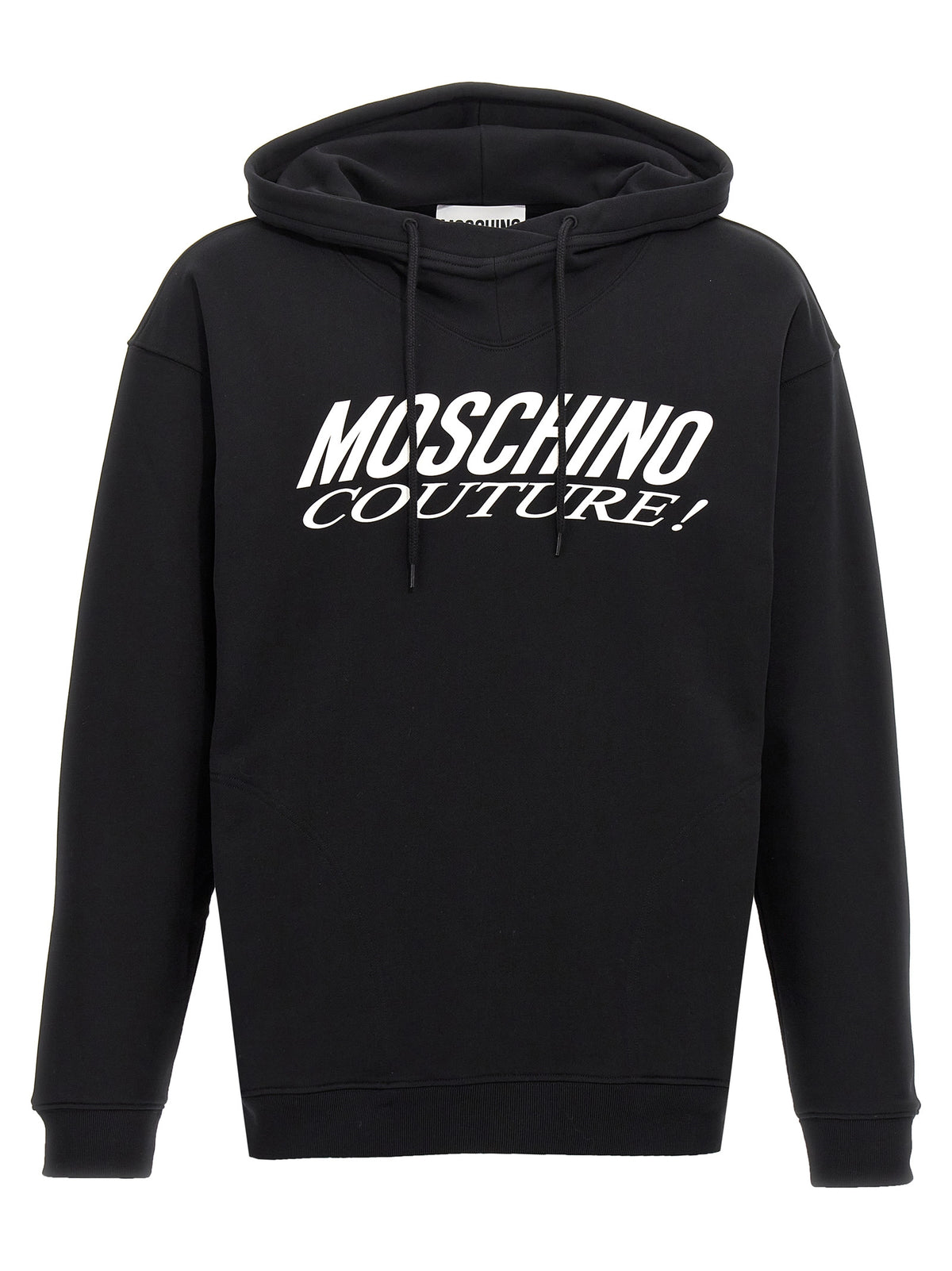 Felpa Moschino bicolore in cotone