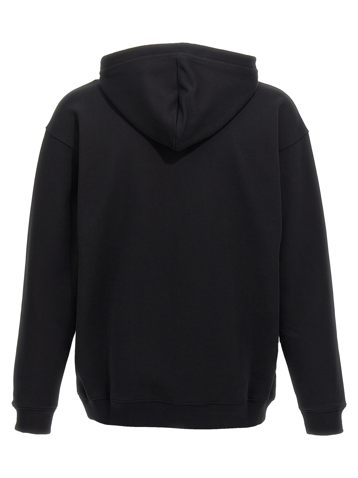 Felpa Moschino bicolore in cotone