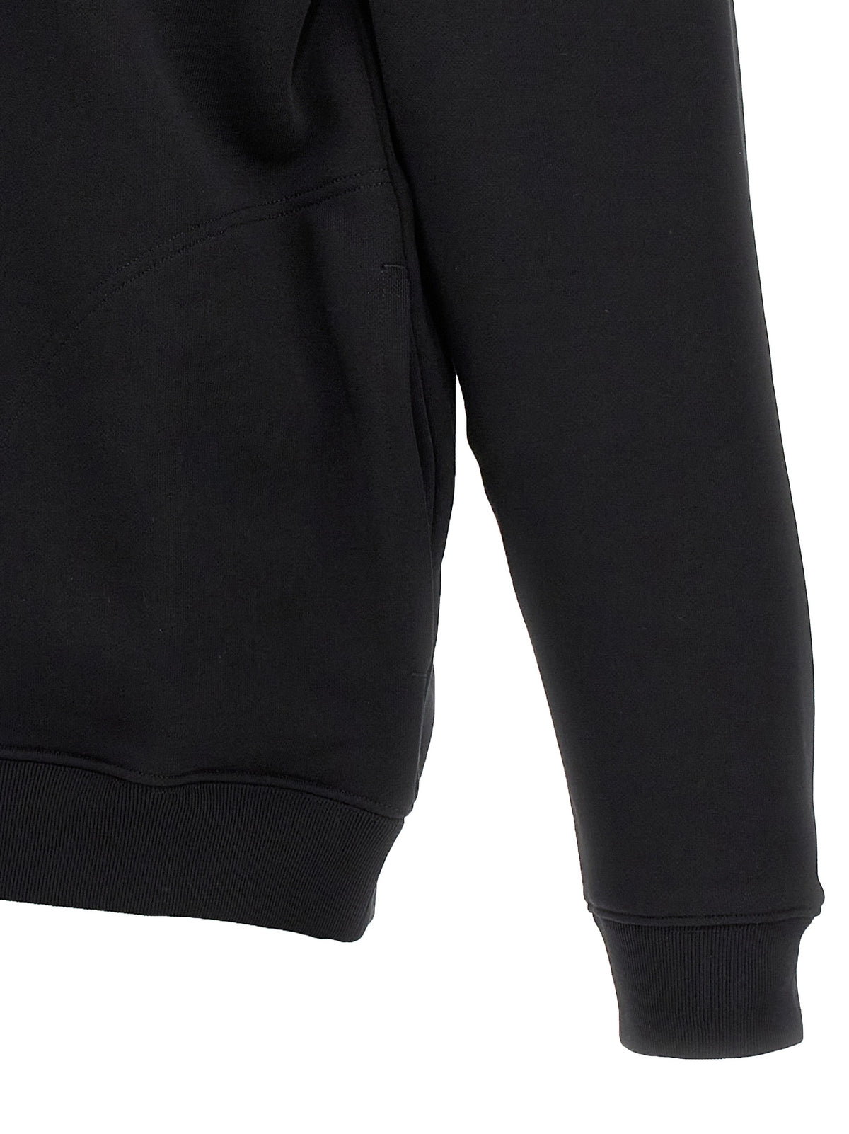 Felpa Moschino bicolore in cotone
