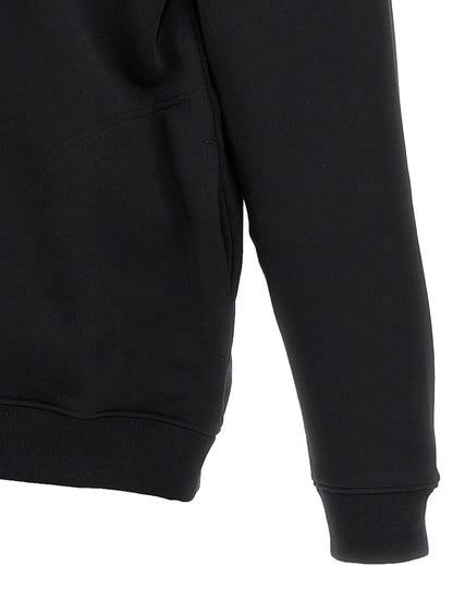 Felpa Moschino bicolore in cotone