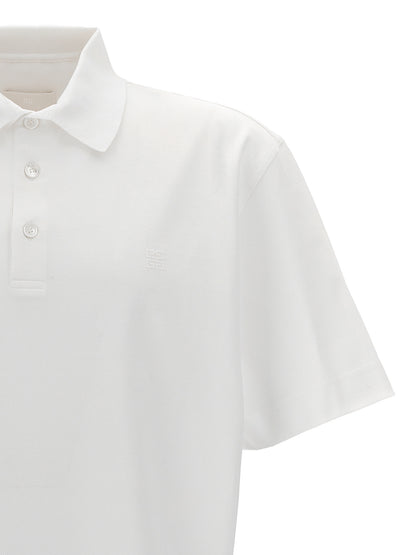 Polo Givenchy en coton blanc